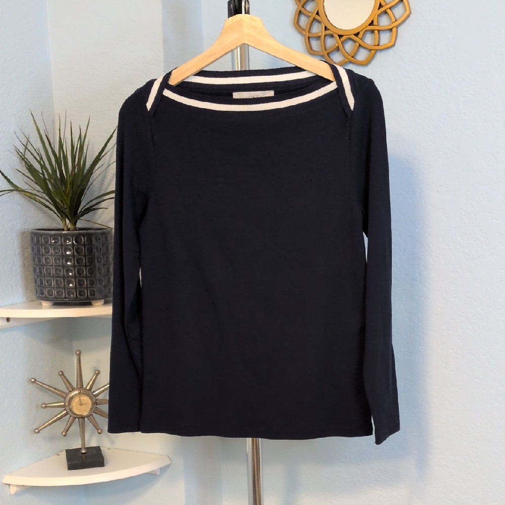 LOFT Boat Neck Top